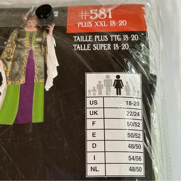 🆕 Hocus Pocus Winnie Plus Size Women Costume - Picture 11 of 11